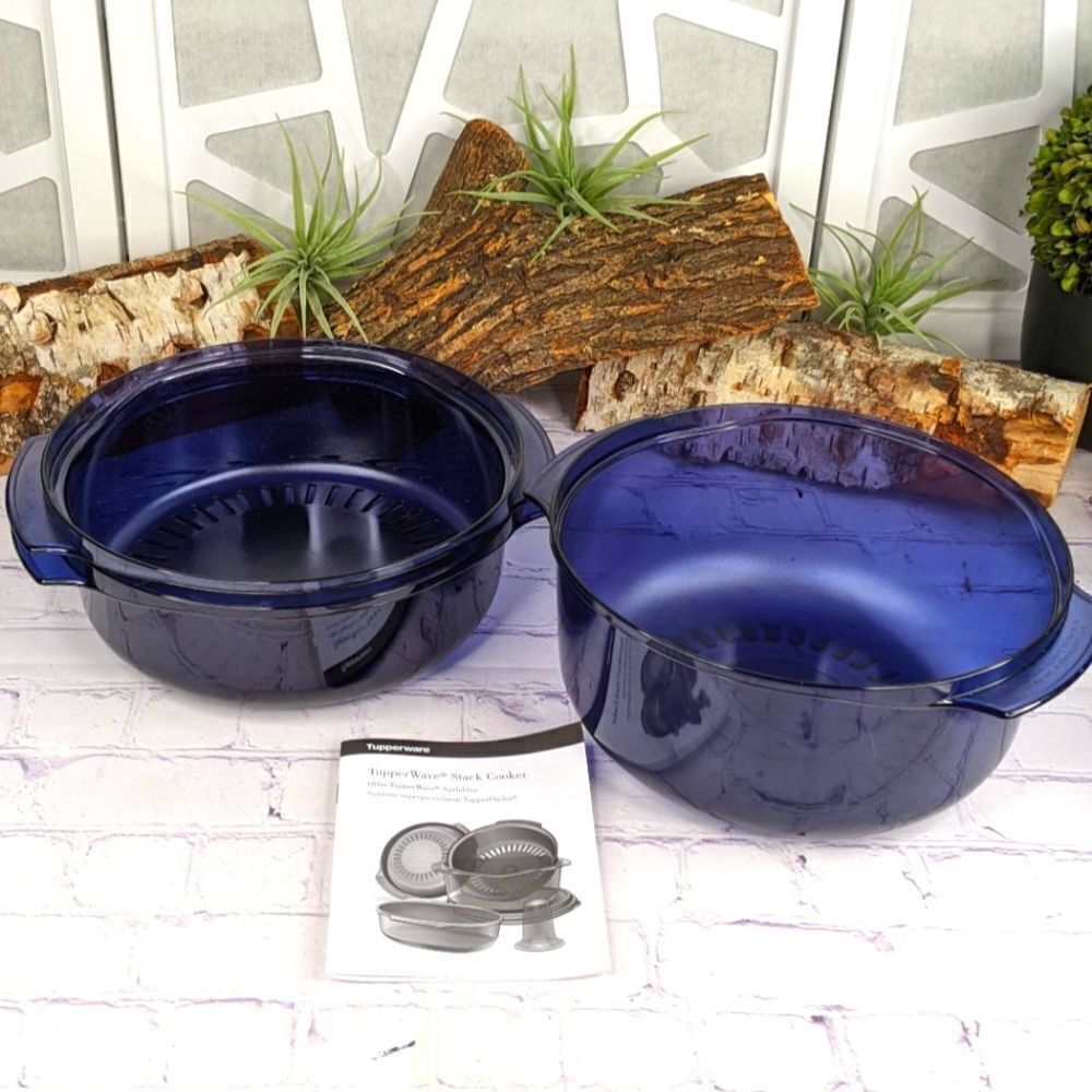 Tupperware TupperWave® Stack Cooker - Cobalt Blue - Picture 5 of 13